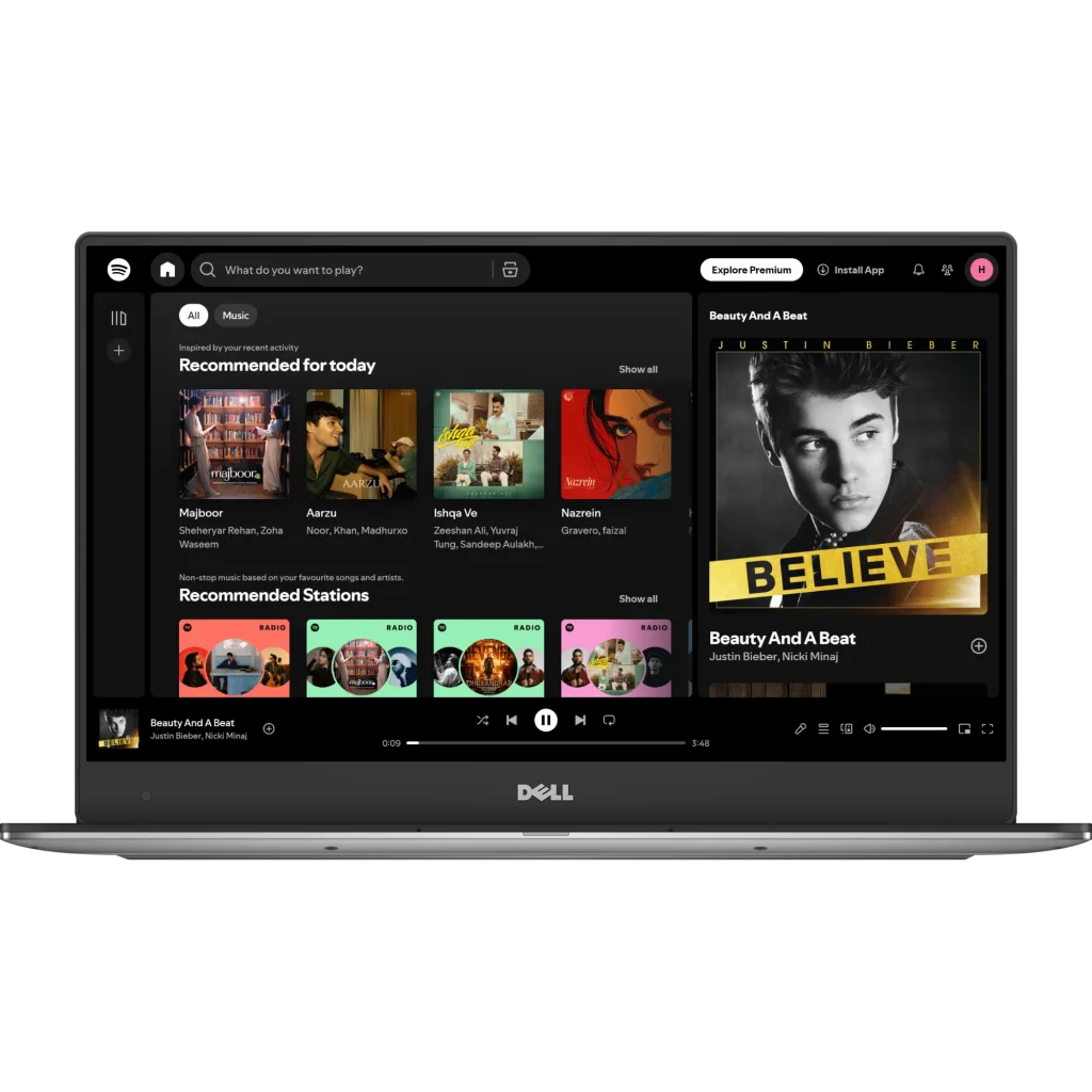 Spotify MOD APK For PC 2 spotifymodapks.net.in-front